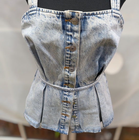 Free Market Small denim top - Picture 3 of 4